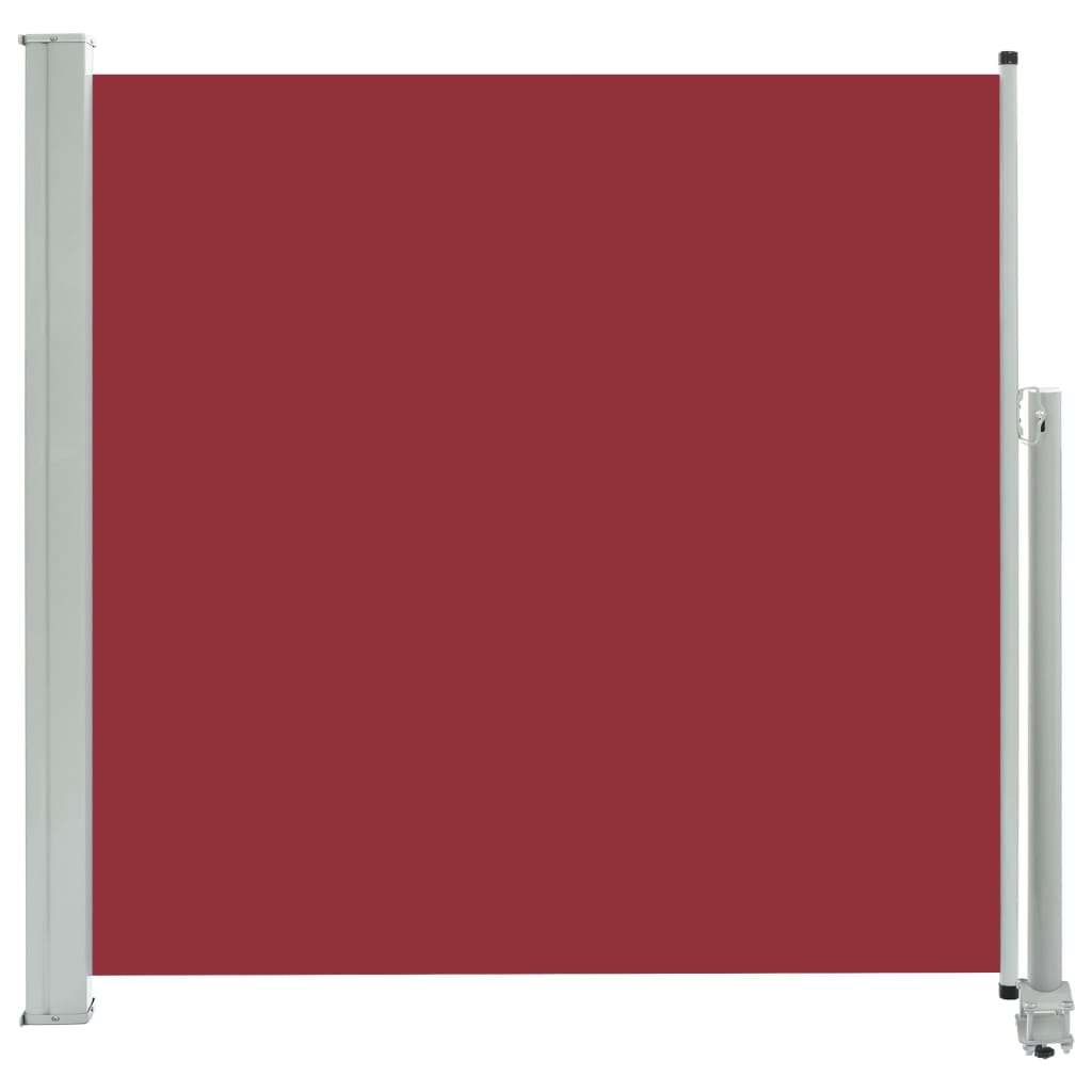 Patio Retractable Side Awning 160x300 cm Red