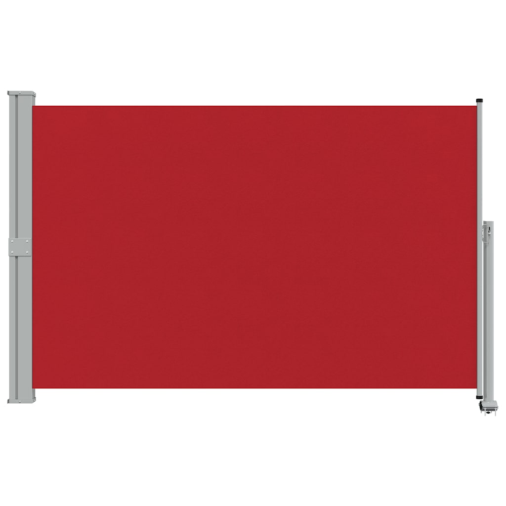 Patio Retractable Side Awning 160x300 cm Red