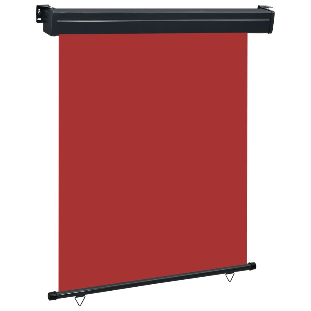 Balcony Side Awning 145x250 cm Red