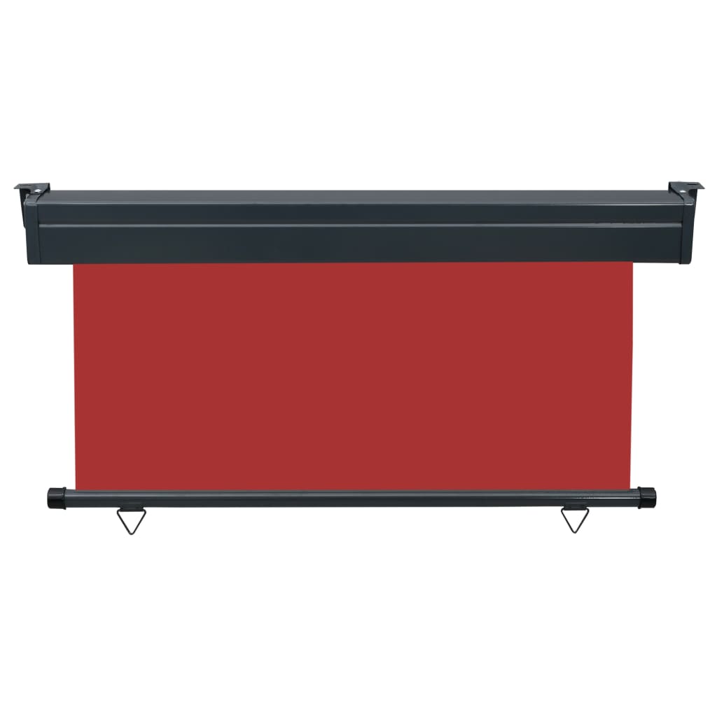 Balcony Side Awning 145x250 cm Red