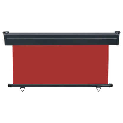 Balcony Side Awning 145x250 cm Red