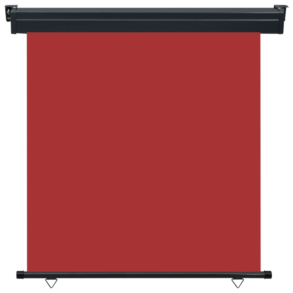 Balcony Side Awning 165x250 cm Red