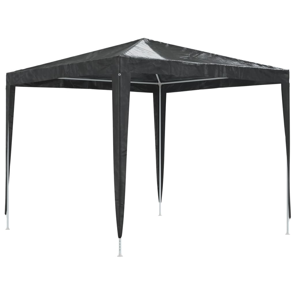 Professional Party Tent 2.5x2.5 m Anthracite 90 g/m²