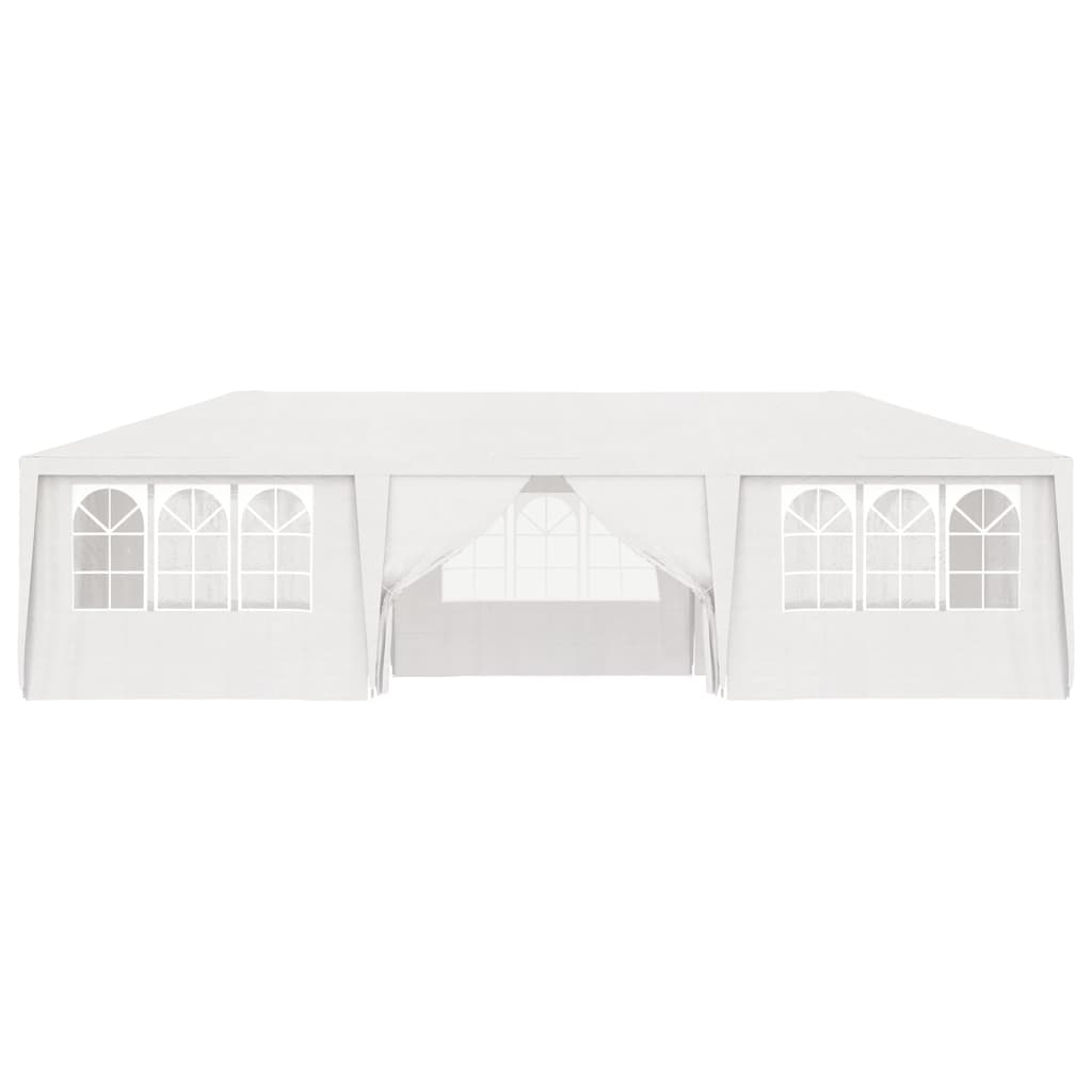 Professional Party Tent with Side Walls 4x9 m White 90 g/m?
