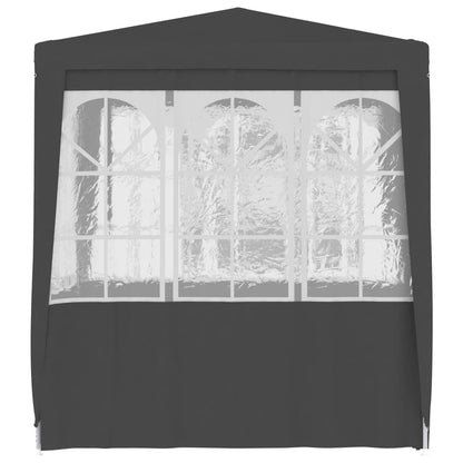 Professional Party Tent with Side Walls 2x2 m Anthracite 90 g/m?