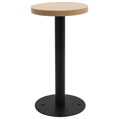 Bistro Table Light Brown 40 cm MDF