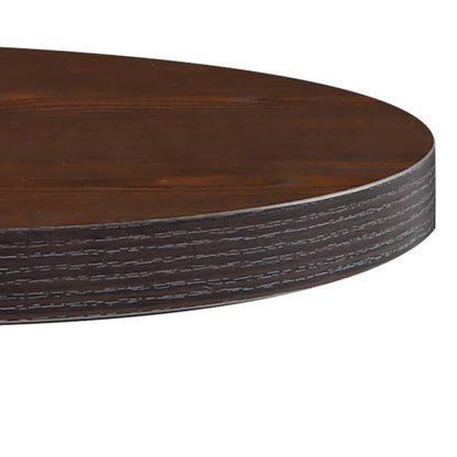 Bistro Table Dark Brown 50 cm MDF