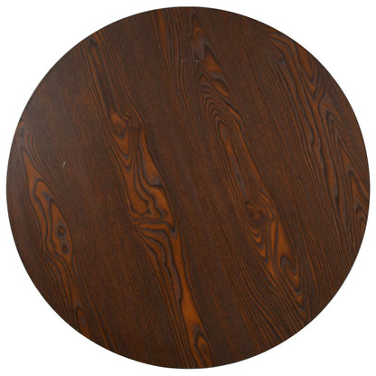 Bistro Table Dark Brown 80 cm MDF