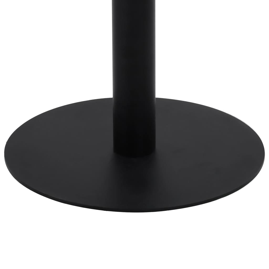 Bistro Table Dark Brown 80 cm MDF