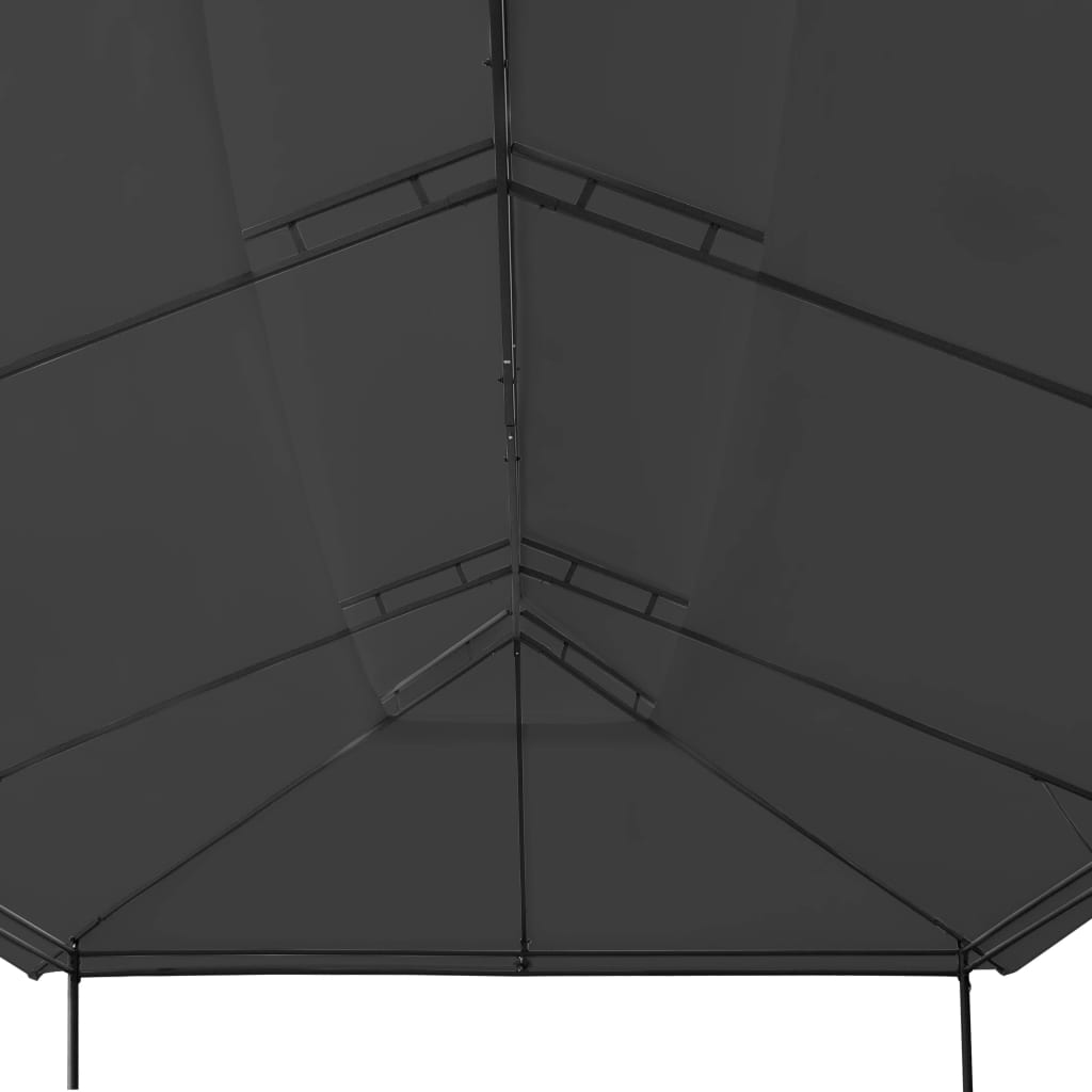 Gazebo 600x298x270 cm Anthracite