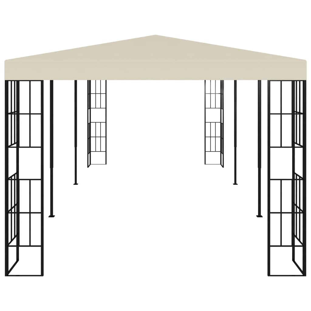 Gazebo 3x6 m Cream