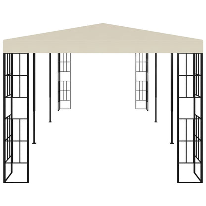 Gazebo 3x6 m Cream