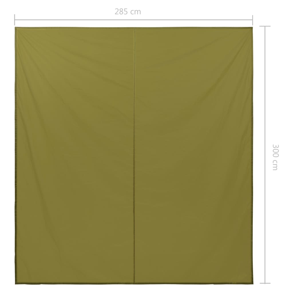 Outdoor Tarp 3x2.85 m Green