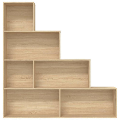 Book Cabinet/Room Divider Sonoma Oak 155x24x160 cm Engineered Wood