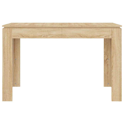 Dining Table Sonoma Oak 120x60x76 cm Engineered Wood