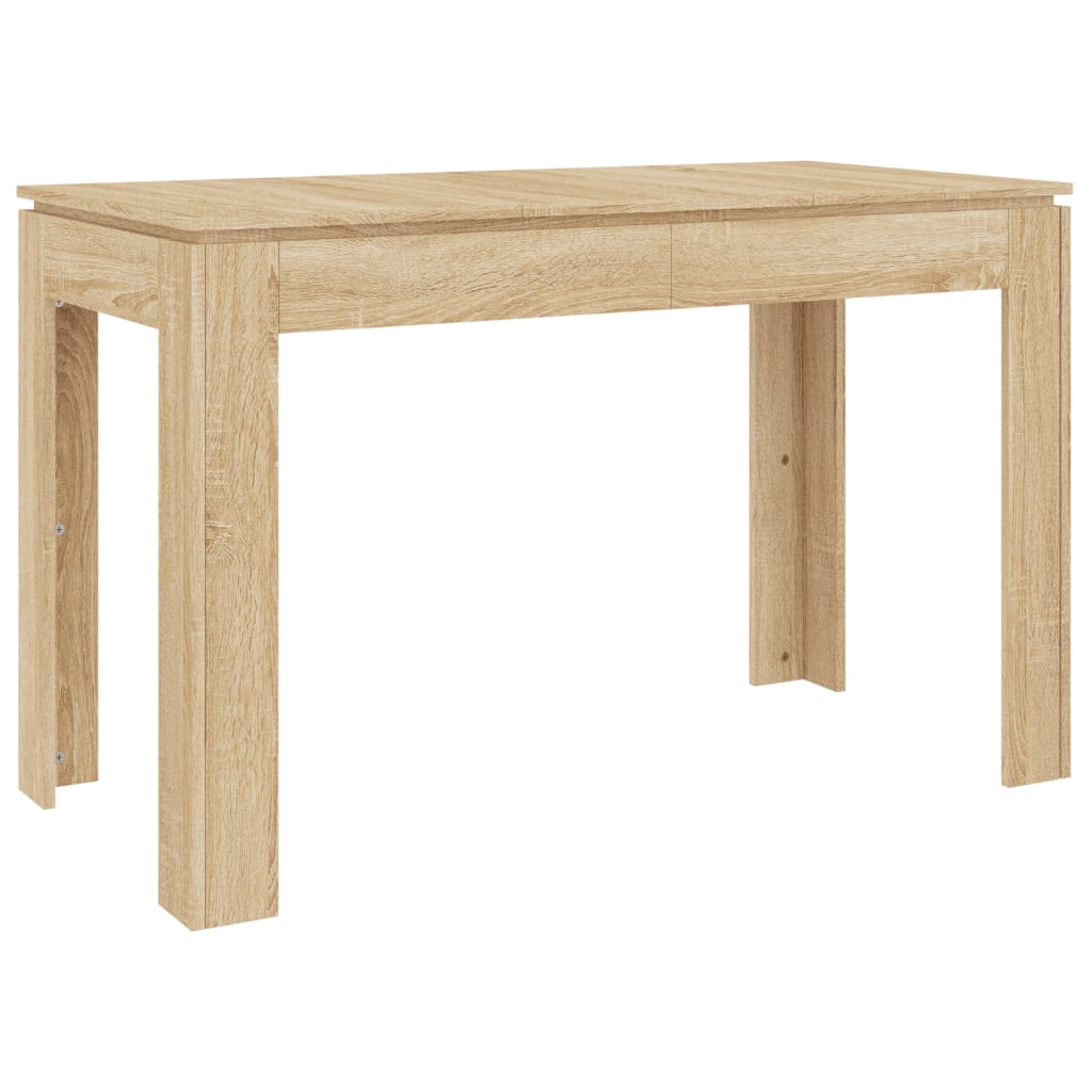 Dining Table Sonoma Oak 120x60x76 cm Engineered Wood