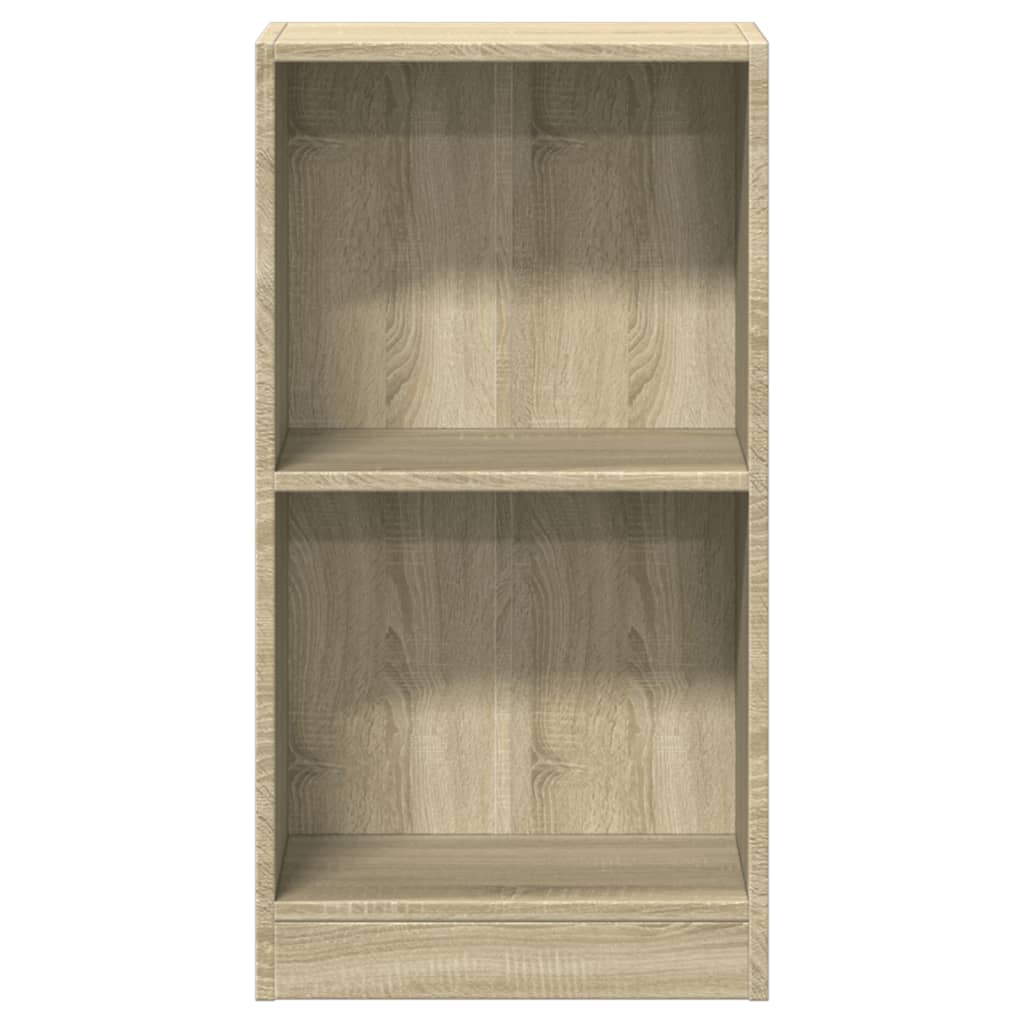 Bookshelf Sonoma Oak 40x24x75 cm Engineered Wood