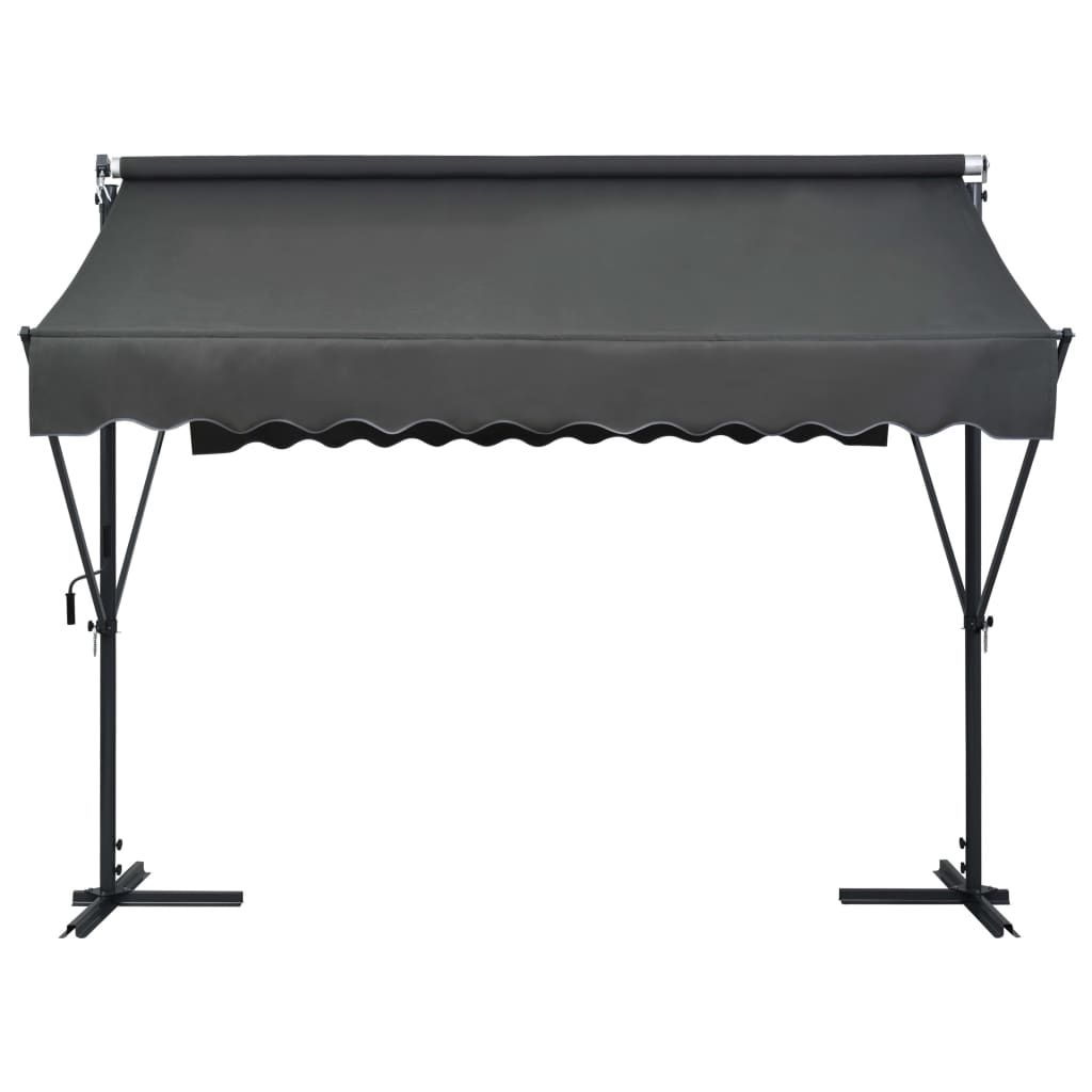 Free Standing Awning 300x300 cm Anthracite