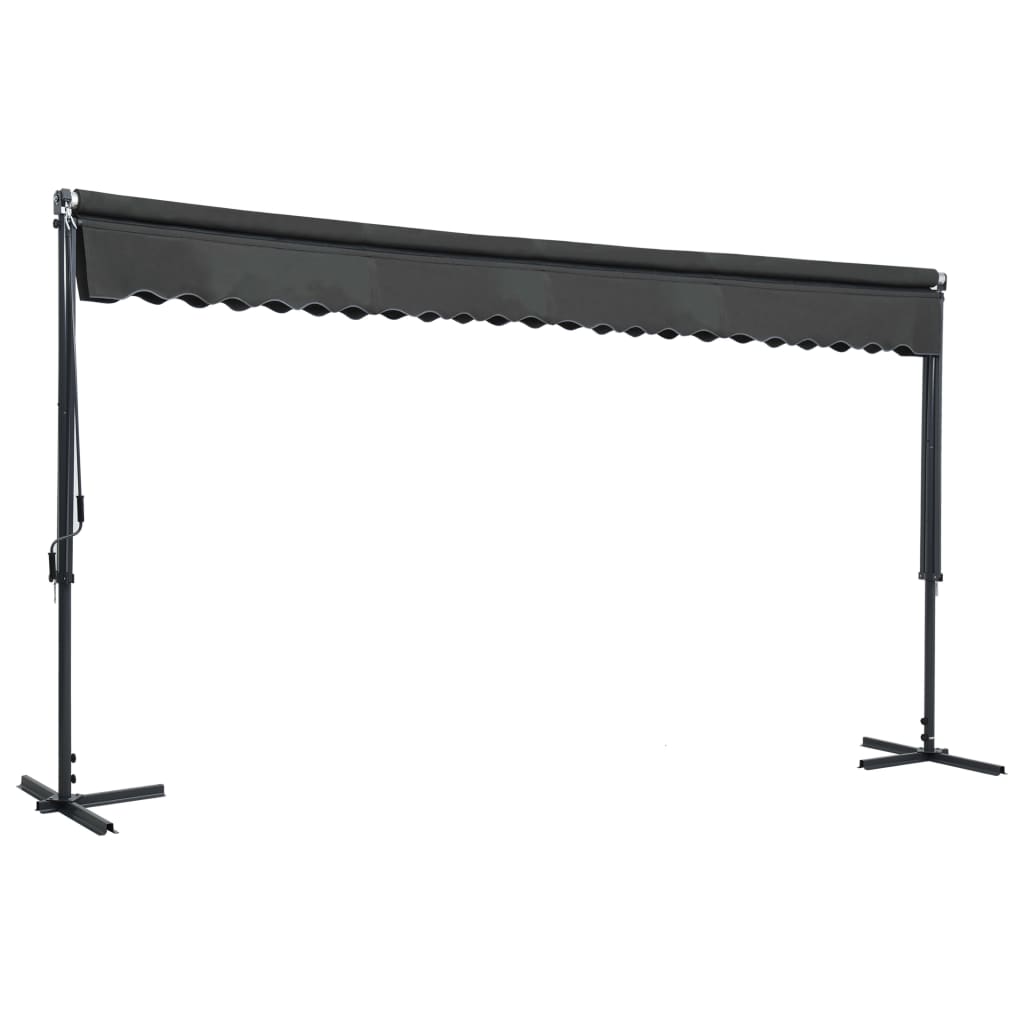 Free Standing Awning 500x300 cm Anthracite