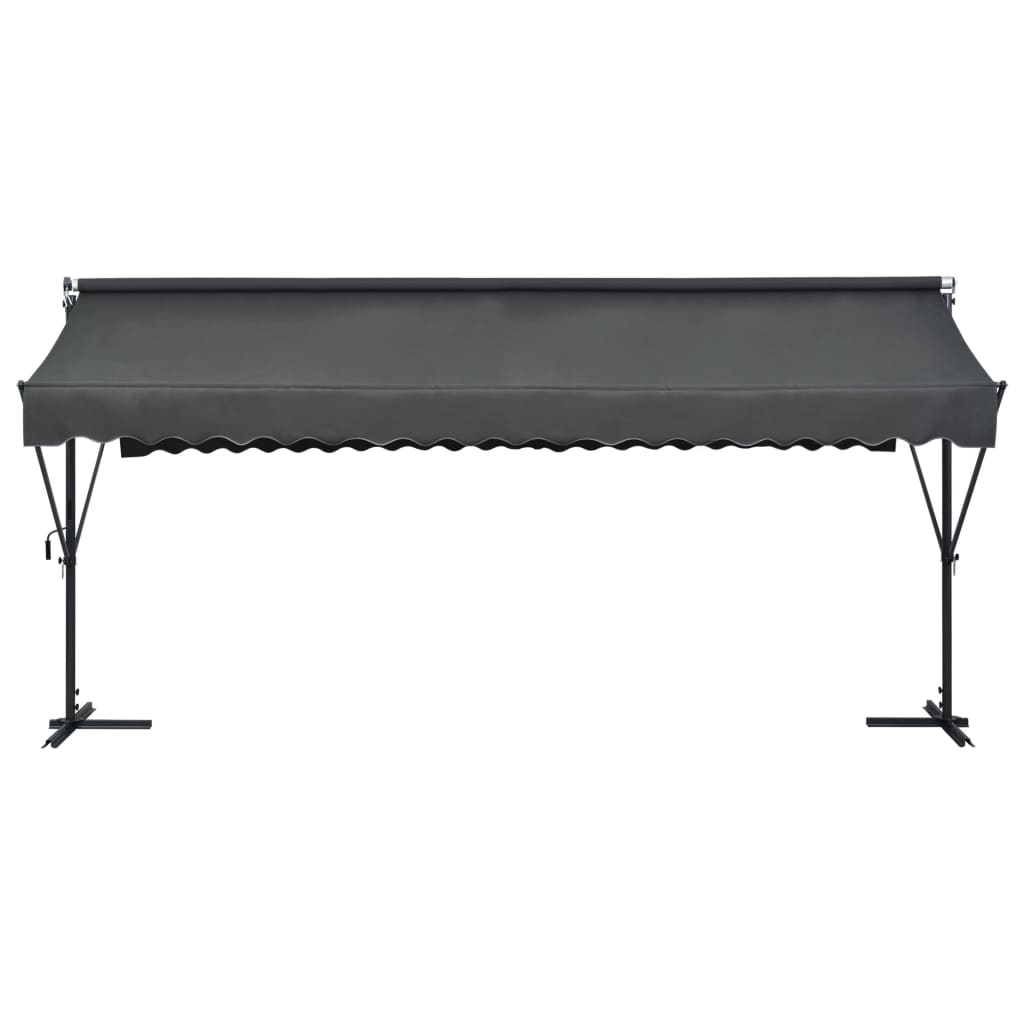 Free Standing Awning 500x300 cm Anthracite