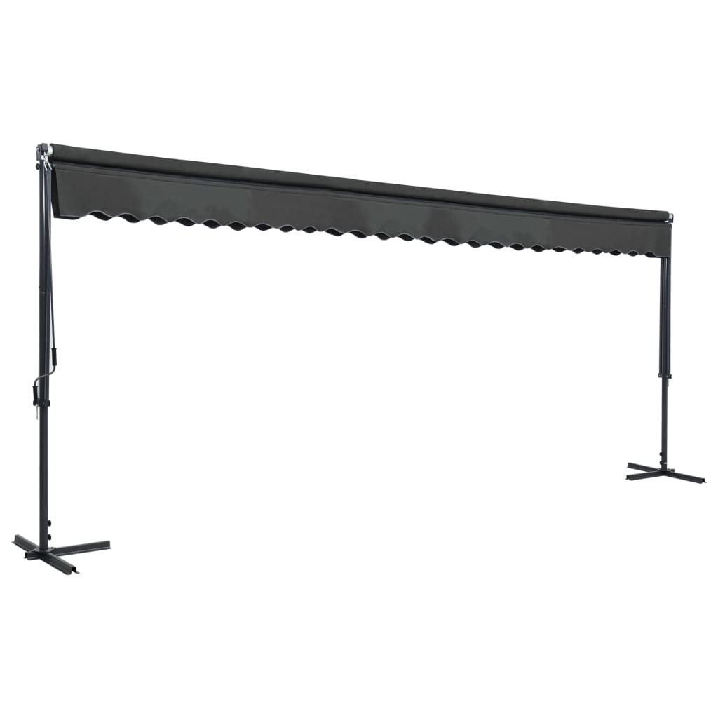 Free Standing Awning 600x300 cm Anthracite