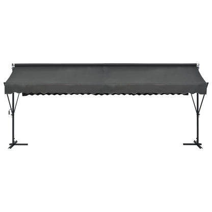 Free Standing Awning 600x300 cm Anthracite