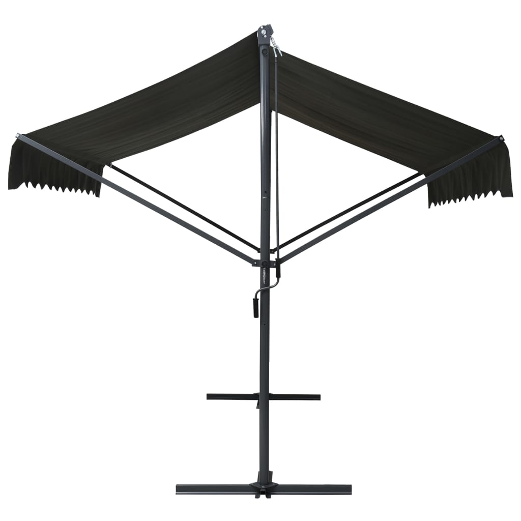 Free Standing Awning 600x300 cm Anthracite