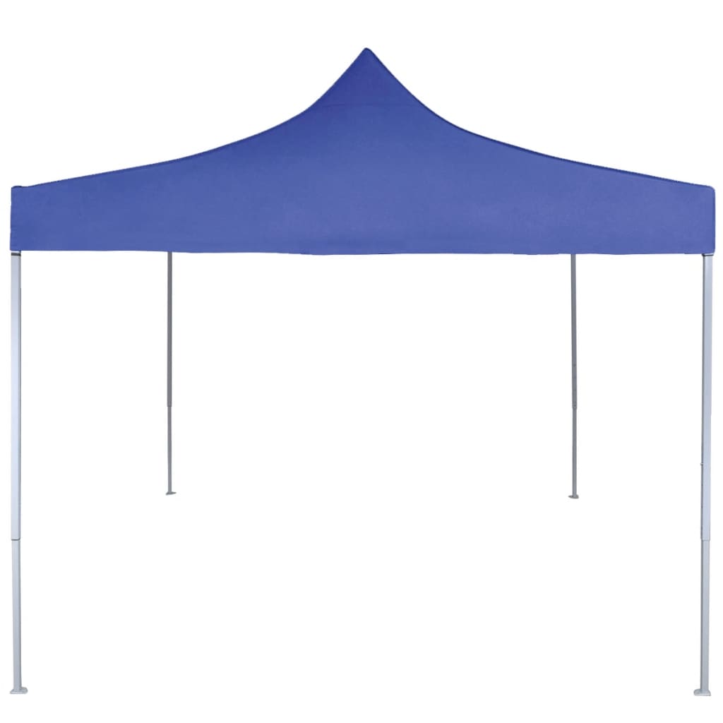 Professional Folding Party Tent 2x2 m Steel Blue