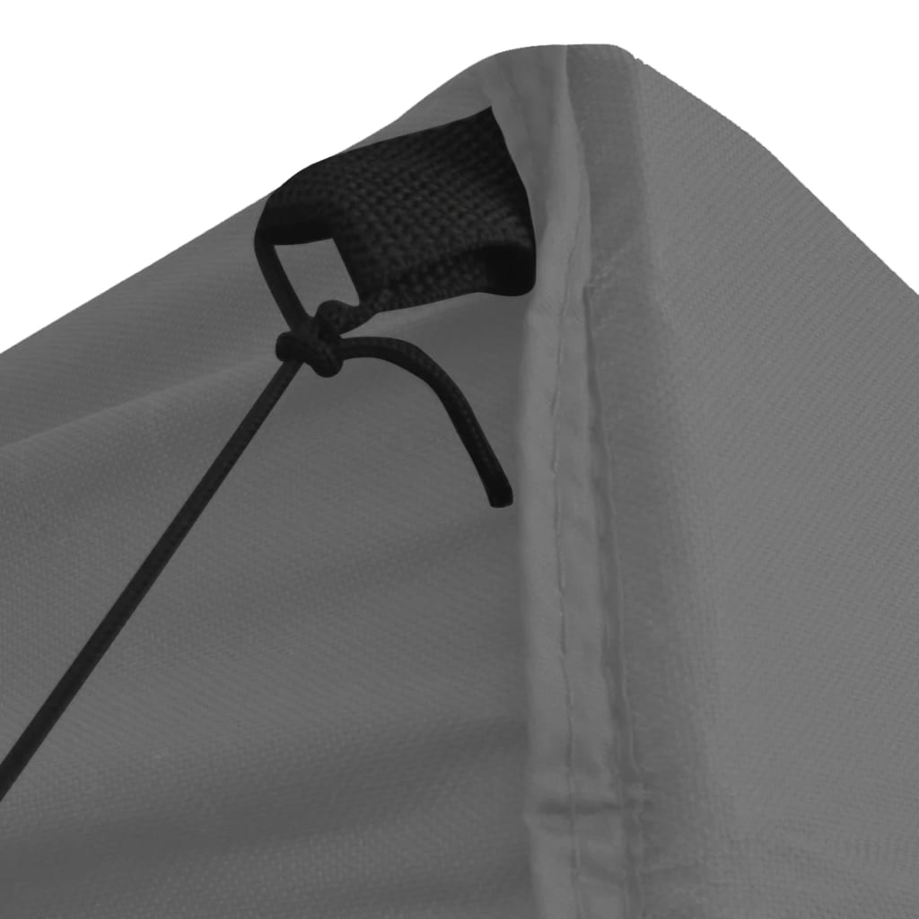 Professional Folding Party Tent with 4 Sidewalls 2x2 m Steel Anthracite