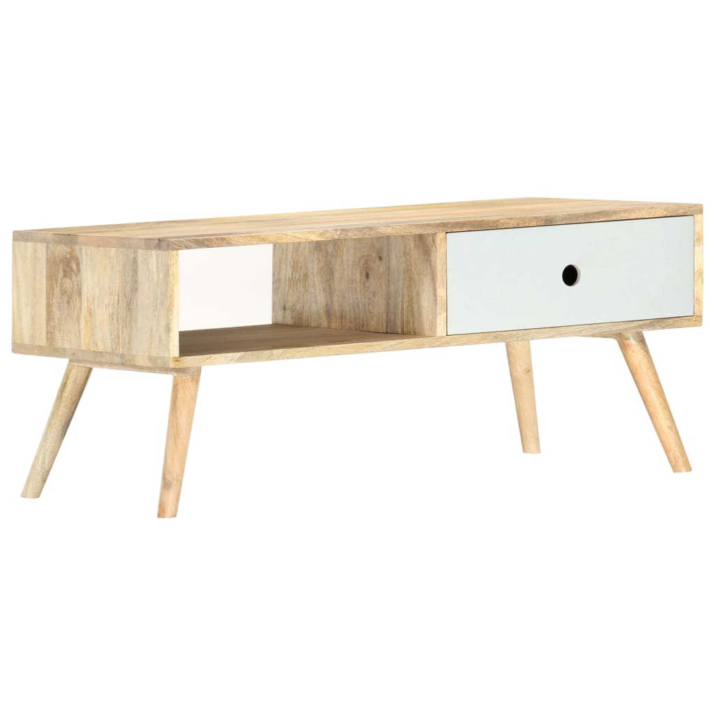 Coffee Table 90x50x40 cm Solid Mango Wood