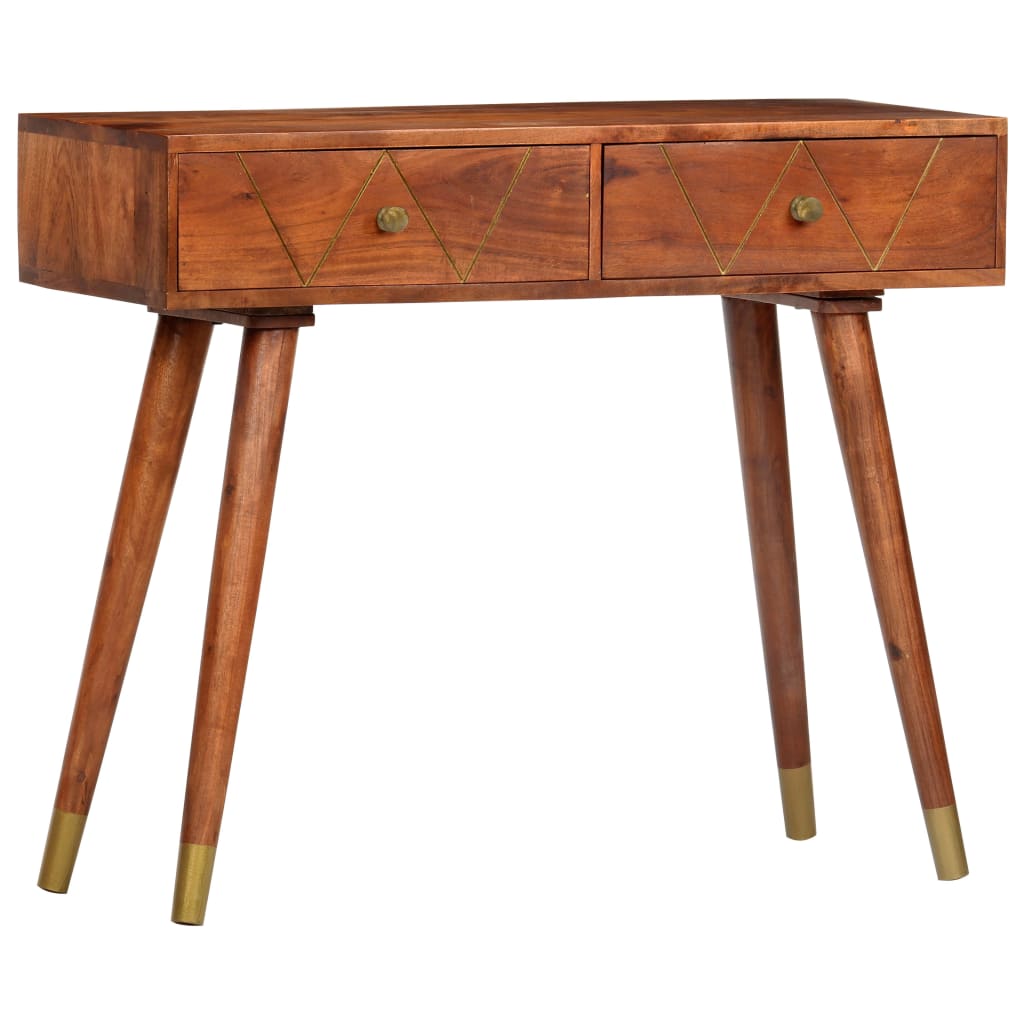 Console Table 90x35x76 cm Solid Acacia Wood