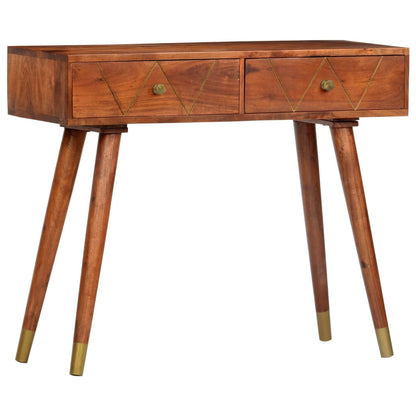 Console Table 90x35x76 cm Solid Acacia Wood