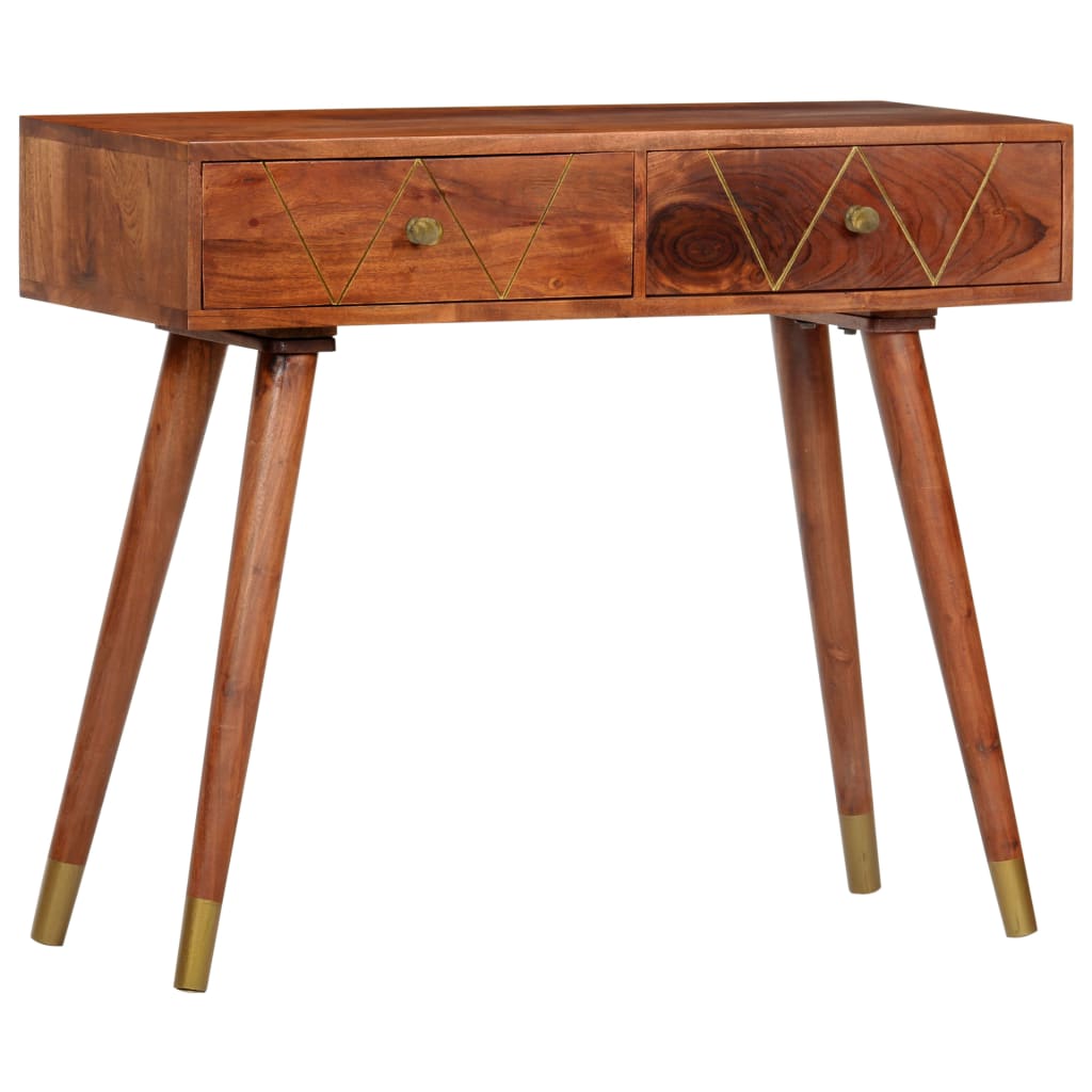 Console Table 90x35x76 cm Solid Acacia Wood