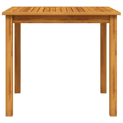 Garden Table 85x85x74 cm Solid Acacia Wood