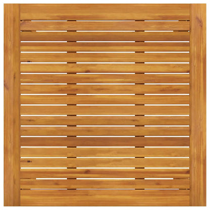 Garden Table 85x85x74 cm Solid Acacia Wood