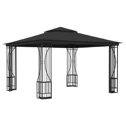 Gazebo with Nets 300x300x265 cm Anthracite