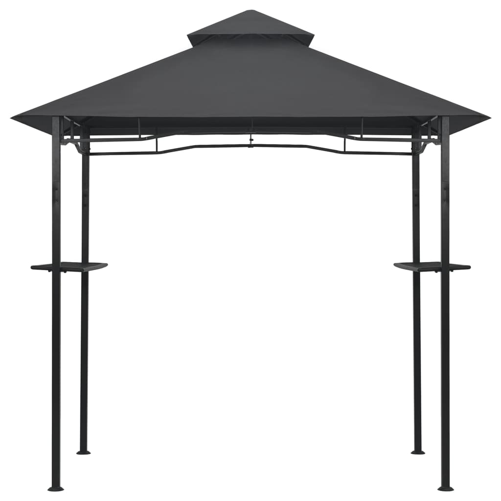 BBQ Gazebo 240x150x255 cm Anthracite Steel