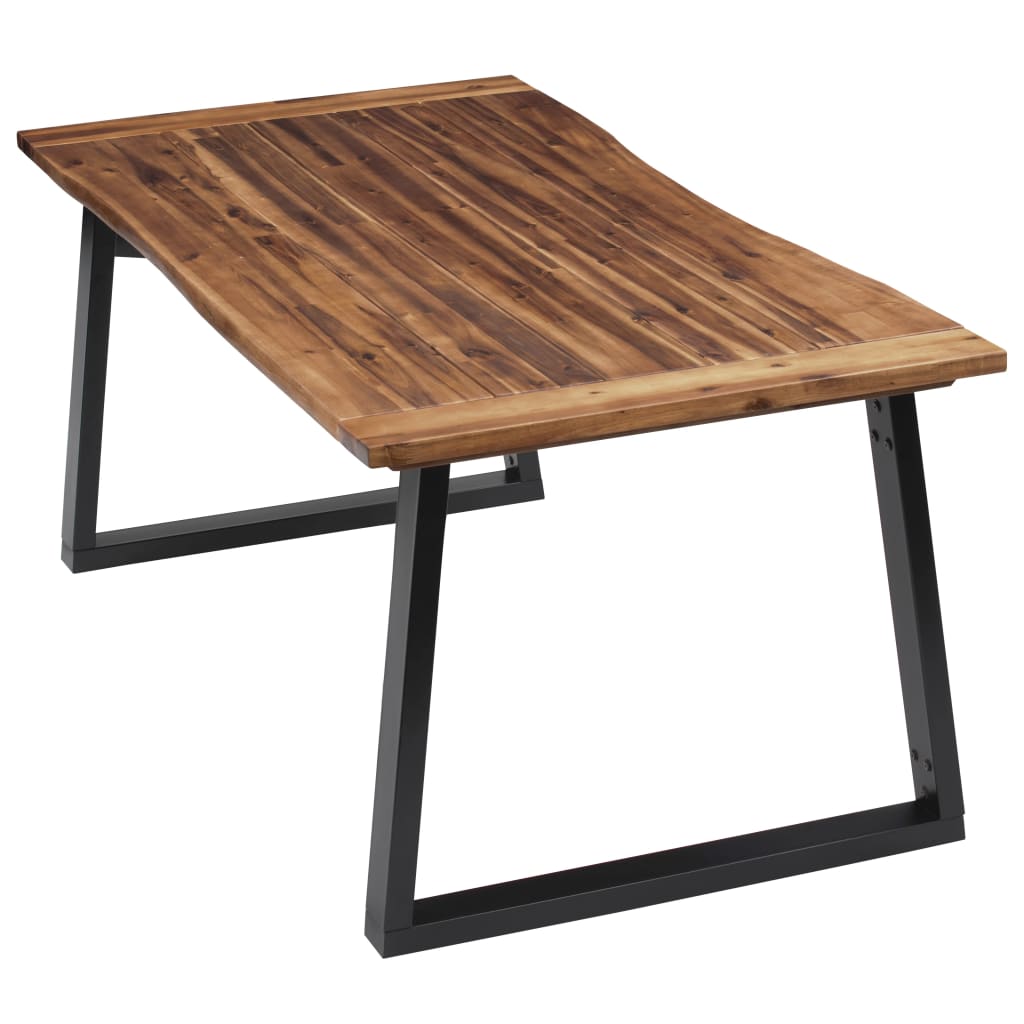 Dining Table Solid Acacia Wood 180x90 cm