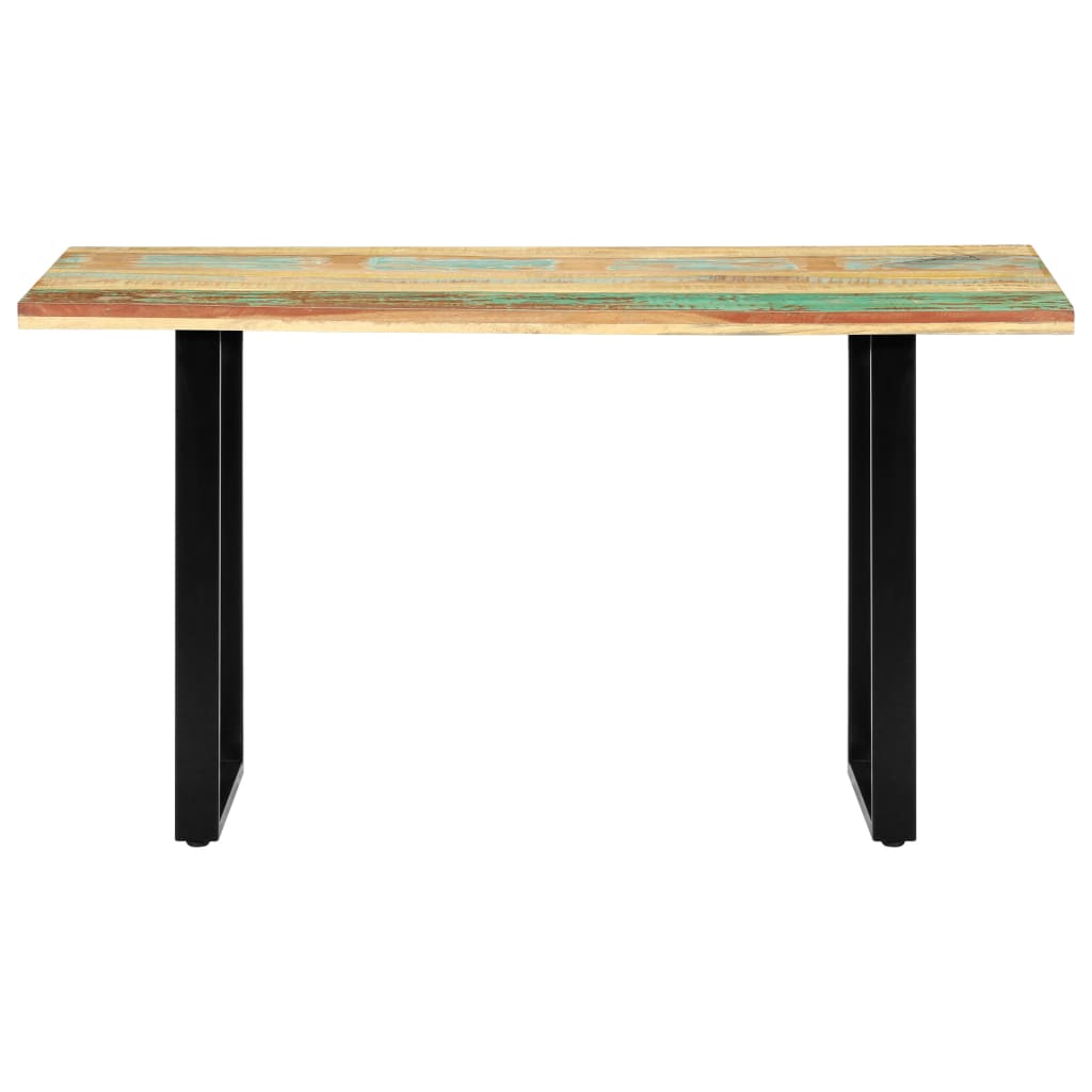 Dining Table 140x70x76 cm Solid Reclaimed Wood