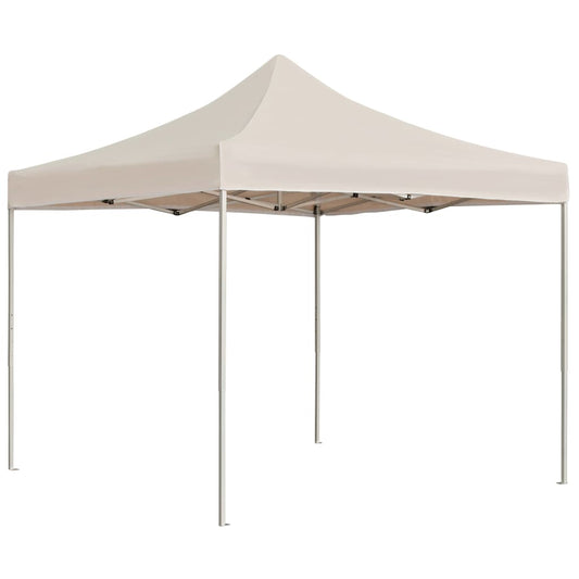Professional Folding Party Tent Aluminium 2x2 m Cream
