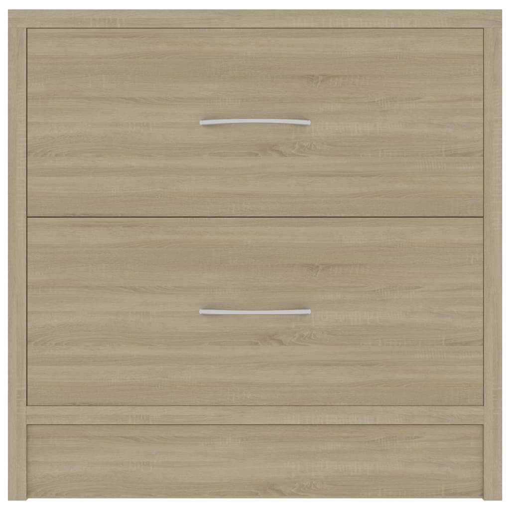 Bedside Cabinets 2 pcs Sonoma Oak 40x30x40 cm Engineered Wood