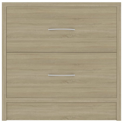 Bedside Cabinets 2 pcs Sonoma Oak 40x30x40 cm Engineered Wood