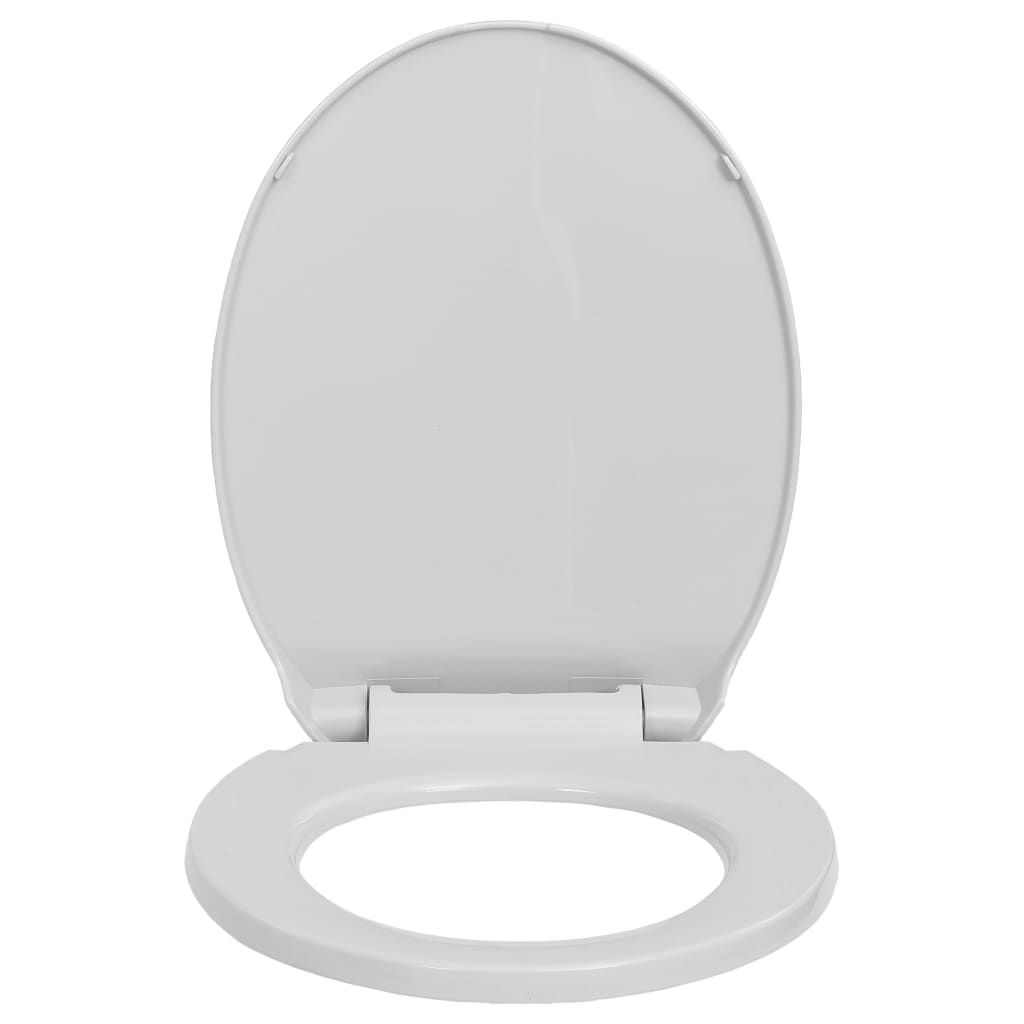 Soft-Close Toilet Seat Light Grey Oval