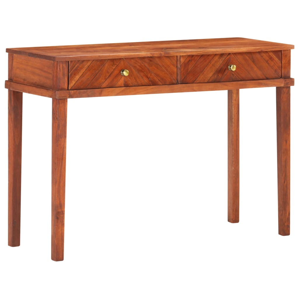 Console Cabinet 110x40x76 cm Solid Acacia Wood