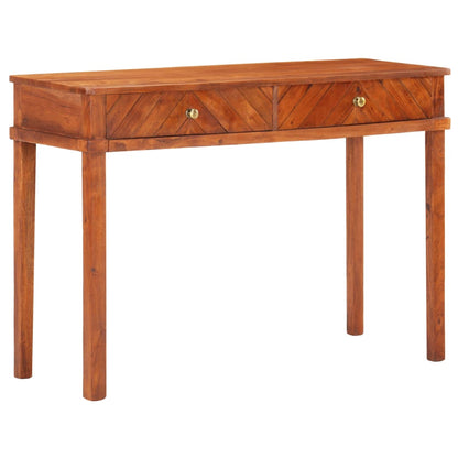 Console Cabinet 110x40x76 cm Solid Acacia Wood