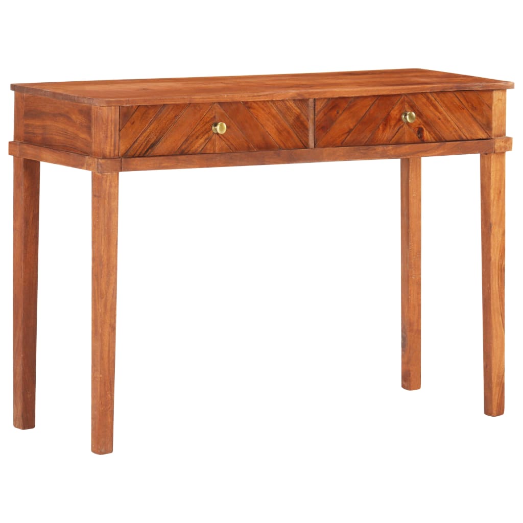 Console Cabinet 110x40x76 cm Solid Acacia Wood