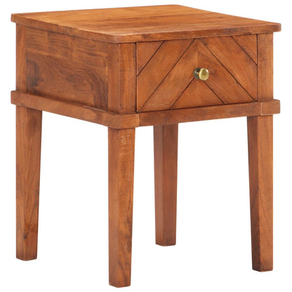 Bedside Cabinet 40x40x50 cm Solid Acacia Wood