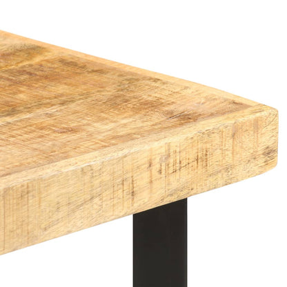 Bar Table 60x60x107 cm Rough Mango Wood