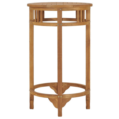 Bar Table ? 60 cm Solid Teak Wood