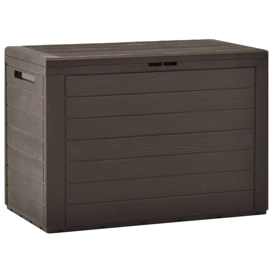 Garden Storage Box Brown 78x44x55 cm